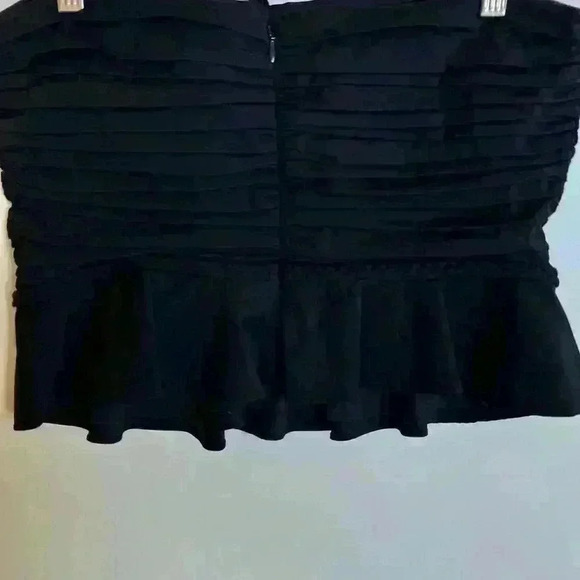 NEW! Veronica Beard Arienne Ruched Top in Navy. - Picture 7 of 10